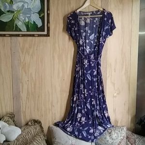 Billabong Floral Wrap Dress